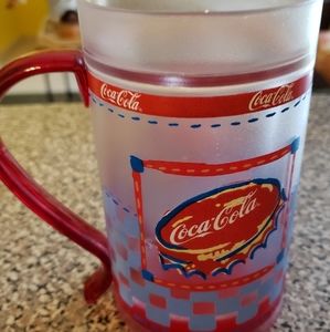 Large Coca cola plastic glass/mug